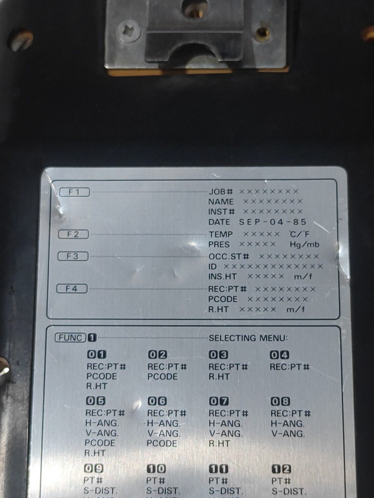 Topcon FC-1 Field Controller