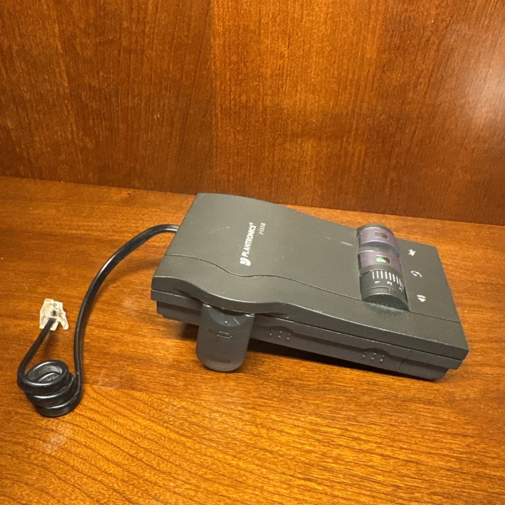 Plantronics M12 Sound Amplifier Sound Innovation Headset Amplifier Untested