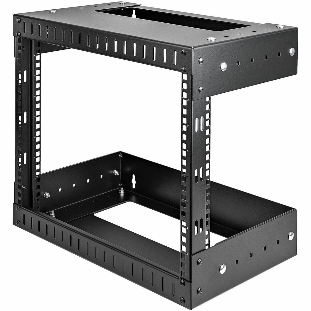 StarTech RK812WALLOA 8U Open Frame Wall Mount Rack - Adjustable Depth