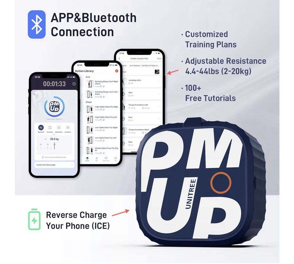 Unitree PUMP Pro Exercise Equipment Cable Machine Home Gym