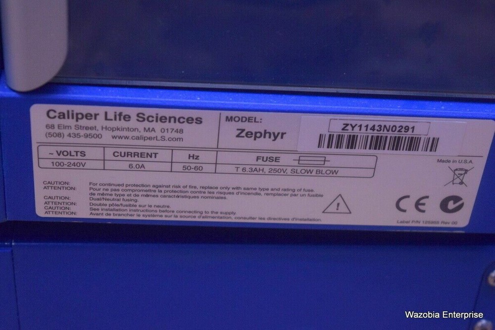 CALIPER LIFE SCIENCE MODEL ZEPHYR