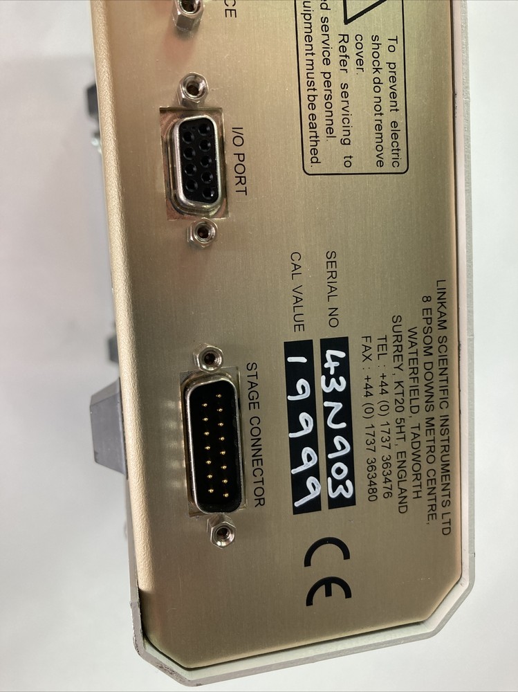 linkam scientific instruments CI 93 Temp controller Parts