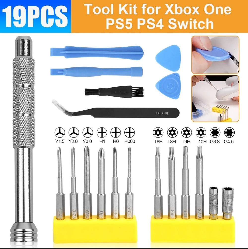 Tool Kit for PS5 PS1 PS2 PS3 PS4 PSP Playstation console Controller screwdriver