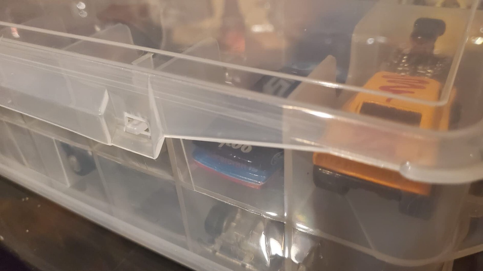 6 Hot Wheels Clear STORAGE CARRY CASES! 288 cars total M2 Diecast Jammar cases