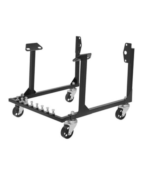 Rolling Engine Cradle Stand with Wheels Compatible with Chevy Small Block and
