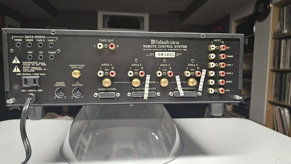 McIntosh CR 10 Remote Control System with PC-1 Power Supply & Cable