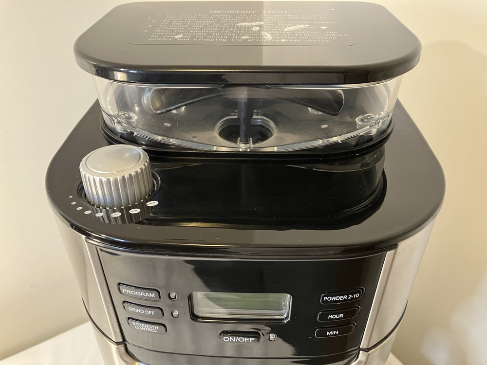 Gevi GECMA025AKU 10 Cup Coffee Maker Grinder Programmable Grind & Brew