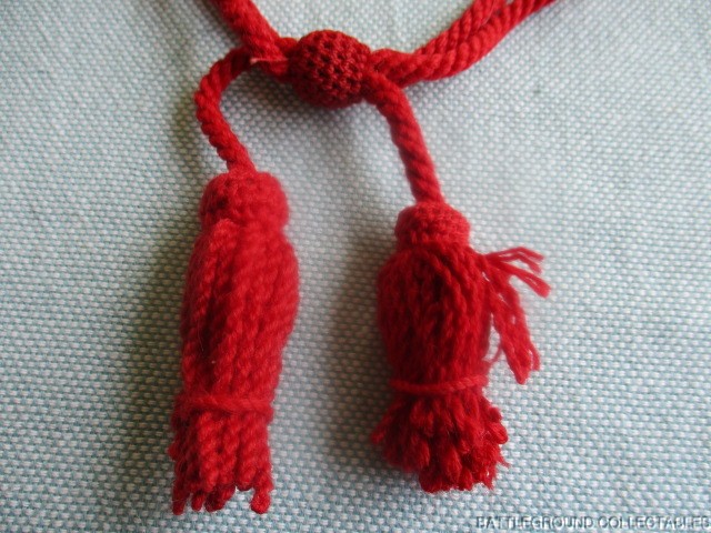 M1958 CIVIL WAR US ARMY HARDY OR CAMPAIGN HAT ARTILLERY RED HAT CORD W/ TASSELS