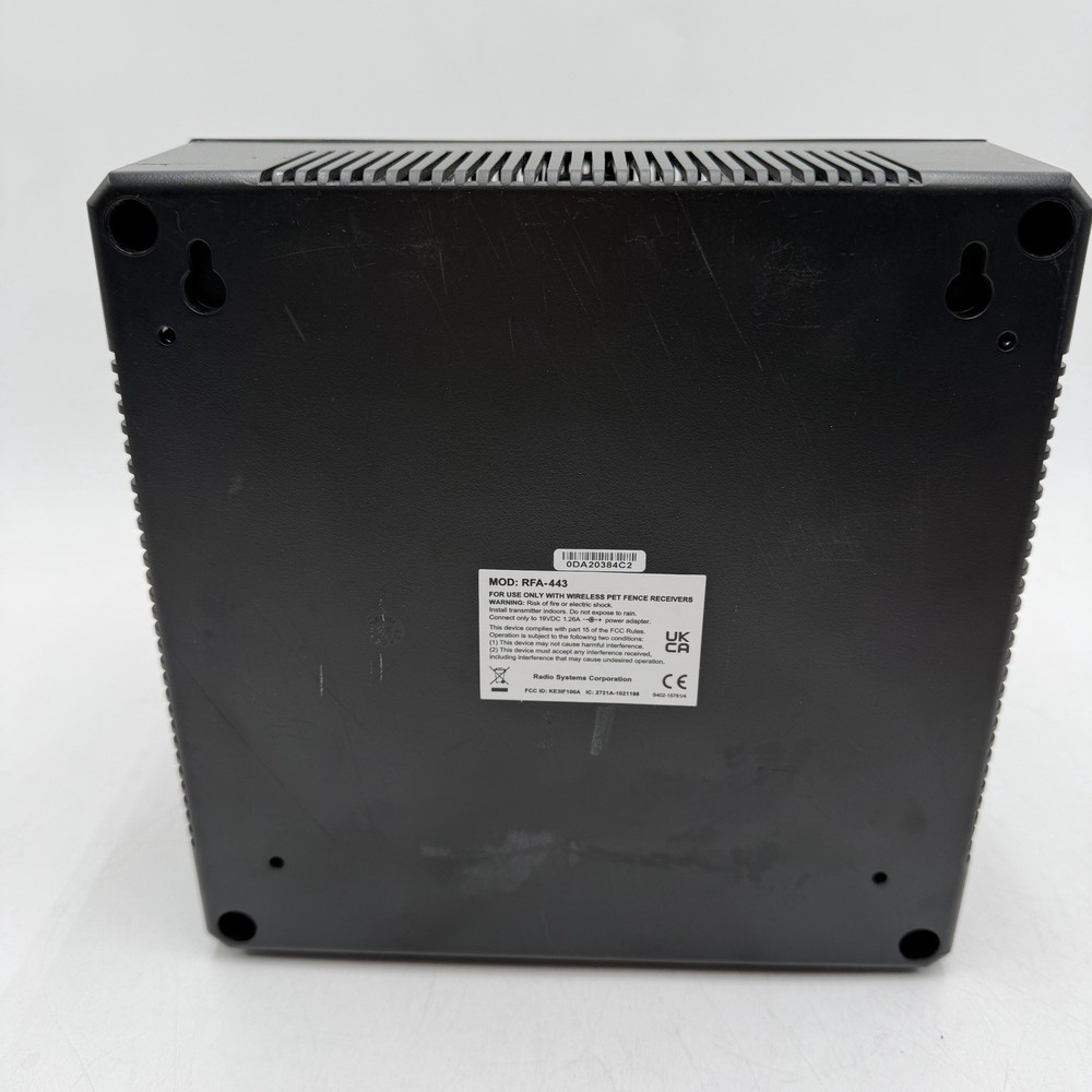PetSafe RFA 443 Wireless Pet Containment System Transmitter Unit ONLY NO ADAPTER