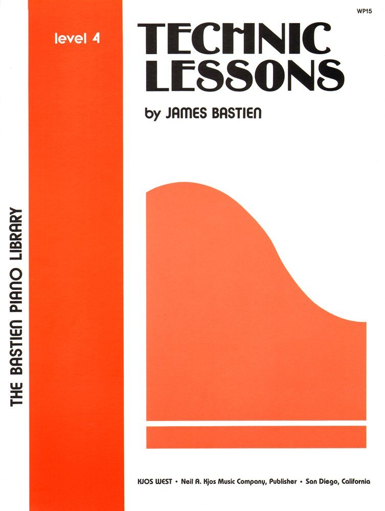 Bastien Piano Library Technic Lessons Level 4