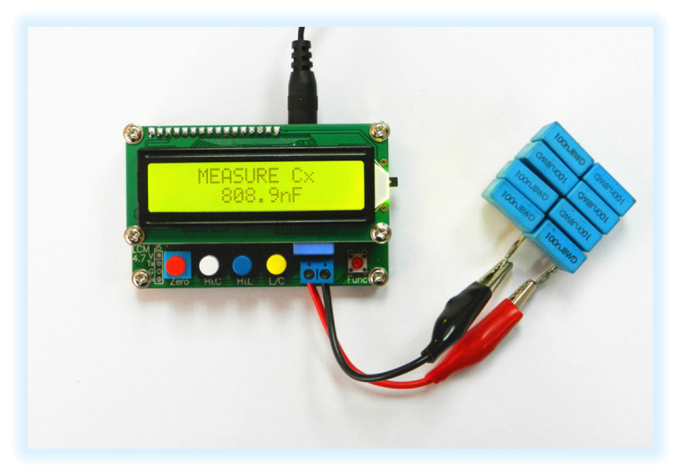 LC100-A Digital L/C Inductance Capacitance LCD Display Meter High Precision