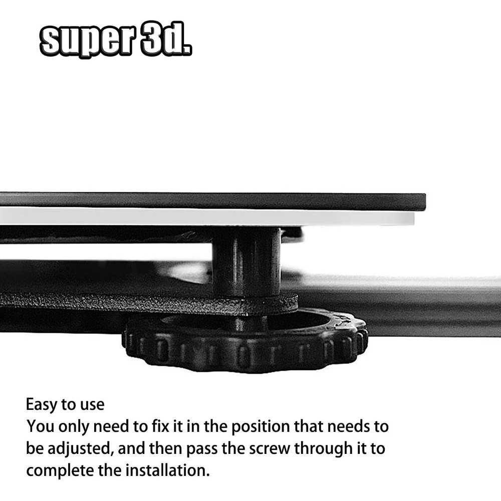 4pcs Hot Bed Leveling Column Silicone Solid Spacer for 3D Printer CR-10 Ender 3