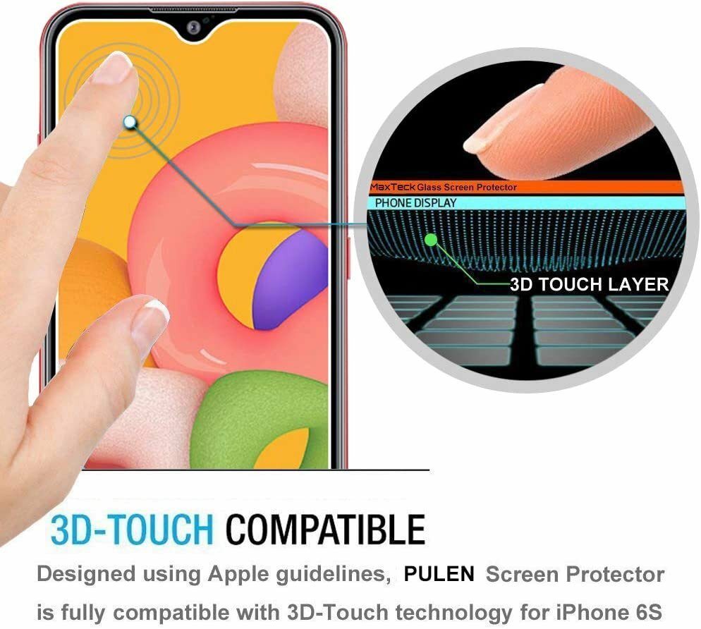 2-Pack For Samsung Galaxy A01 Tempered Glass Screen Protector Clear Premium