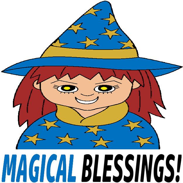 30 Custom Little Blue Magic Personalized Address Labels