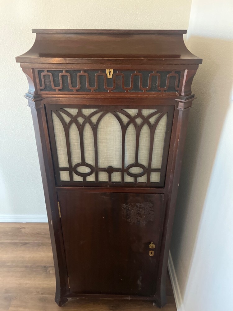 thomas edison c-250 phonograph/record player