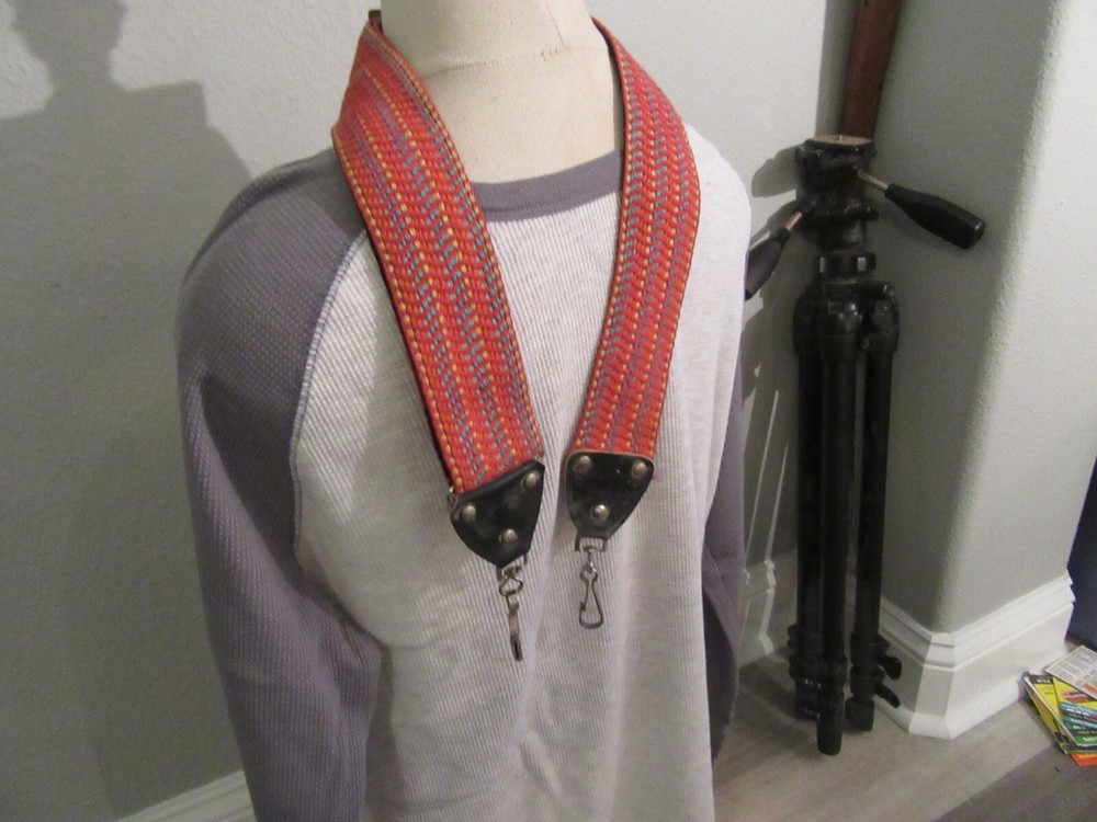 Nice Used Hippie Camera Strap Looks Nice Good Stitching Etc.