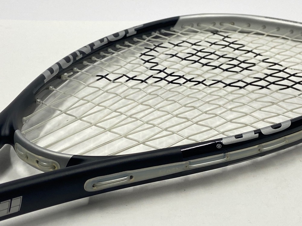 Dunlop Max Plus Ti Squash Racket And Bag. Graphite Composite. Great Shape.
