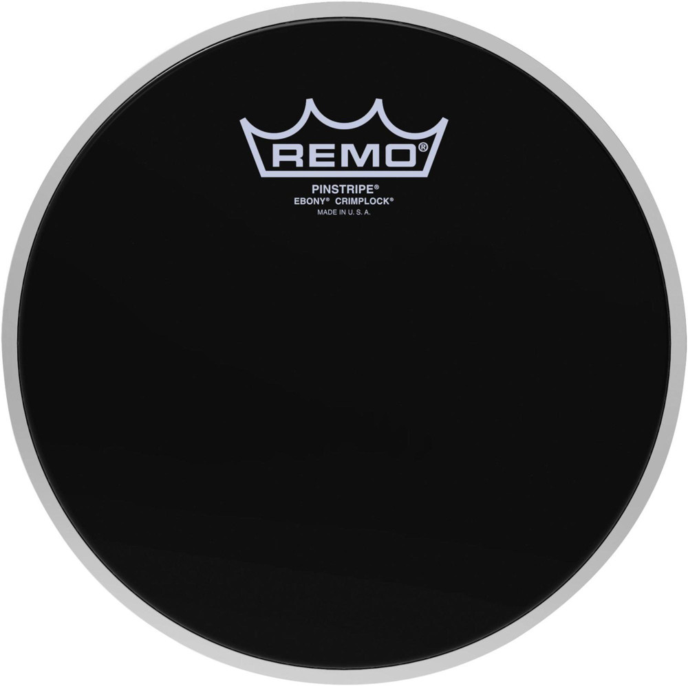 Remo Powermax Ebony Marching Tenor Drumhead 8 in.