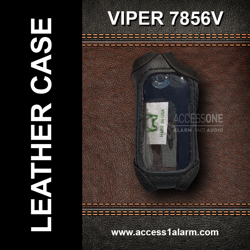 Viper 2-Way 7856V LED Remote Control Protective Leather Case For The 4806V