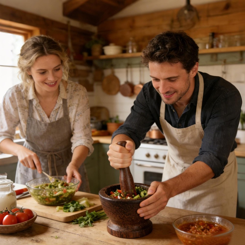 Sauerkraut Pounder Manual Ergonomic Crusher Pickling Fermentation