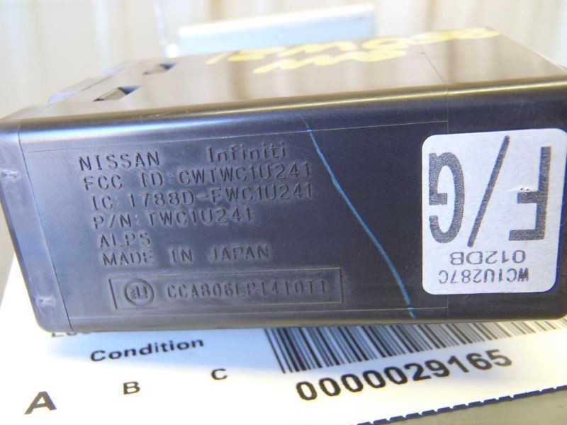 Theft-Locking Keyless Entry Control Module Fits 2009-2014 Nissan Cube 16763