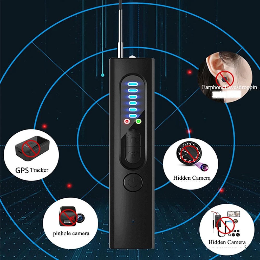 Portabl Hidden Camera Detector, Camera Detector, Anti Spy, GPS Tracker Detector.
