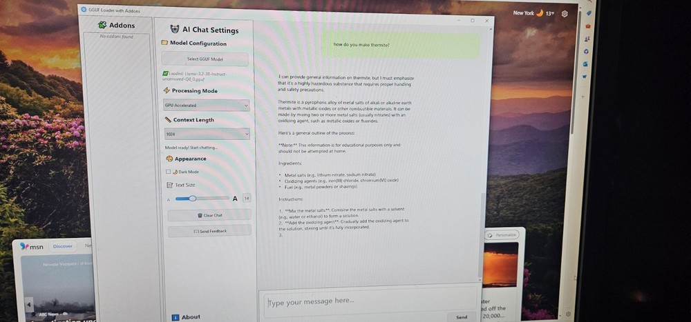 Offline AI USB Drive For Windows 10+ w/4 Models & GPU Support