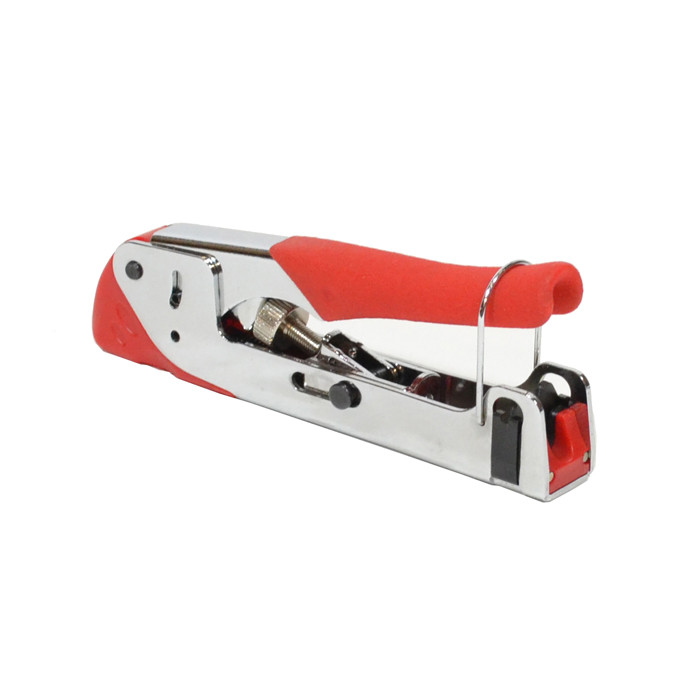 Adjustable Compression Tool RG59/ RG6/ BNC/ RCA Cable Coax Connector Crimp Tool