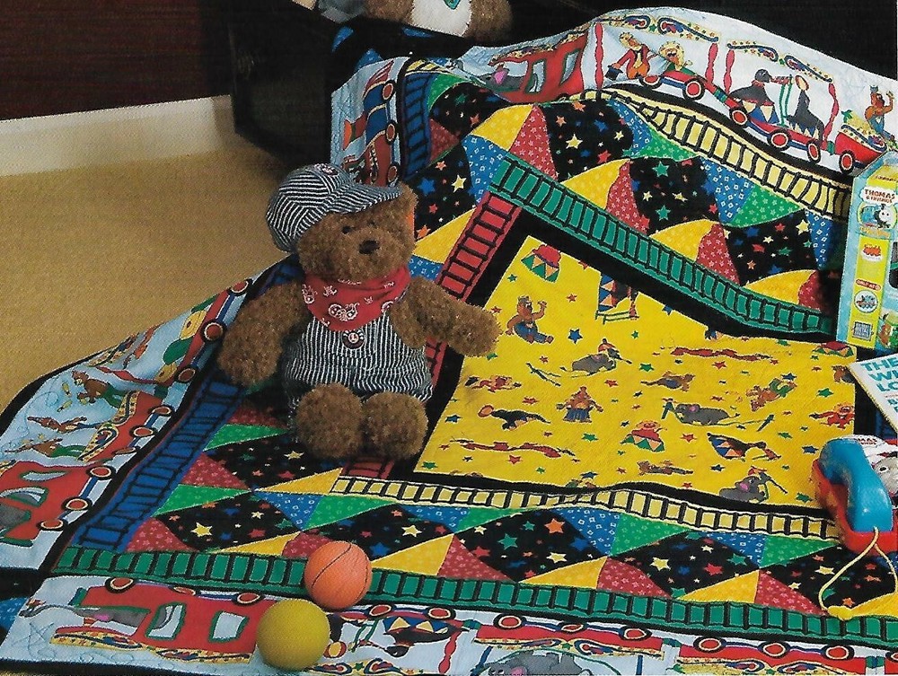 All Aboard Quilt quilting pattern instructions