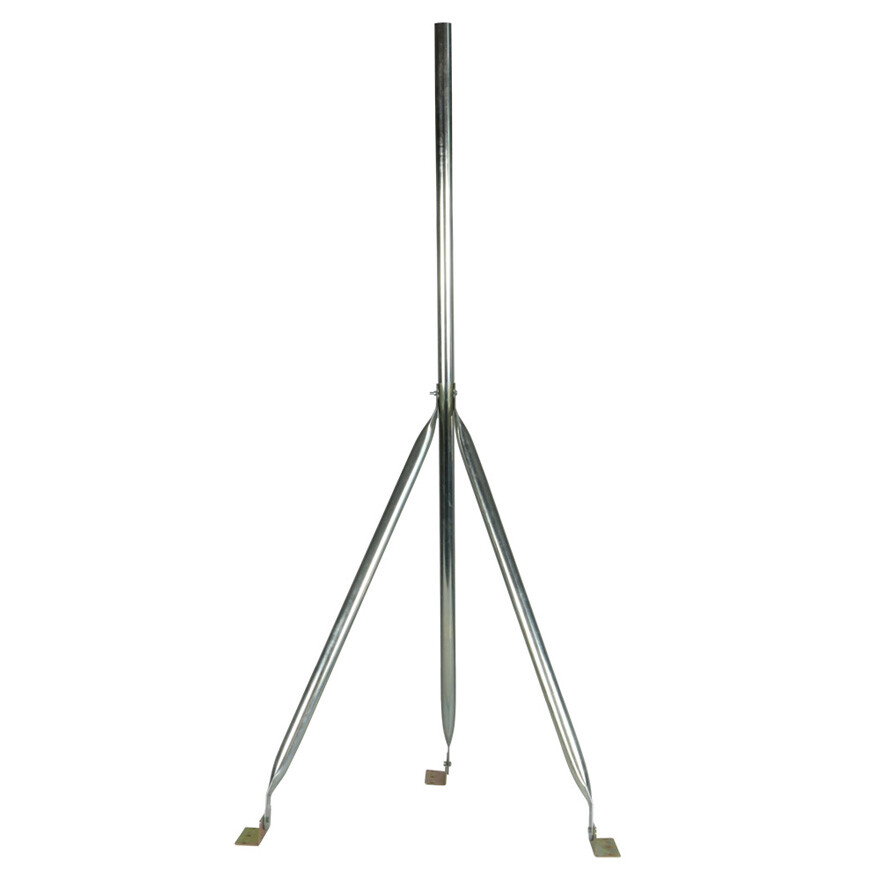 Skywalker Heavy Duty Slope Roof Mount Tripod for Antenna & Dish (5', 1.25" O.D.)