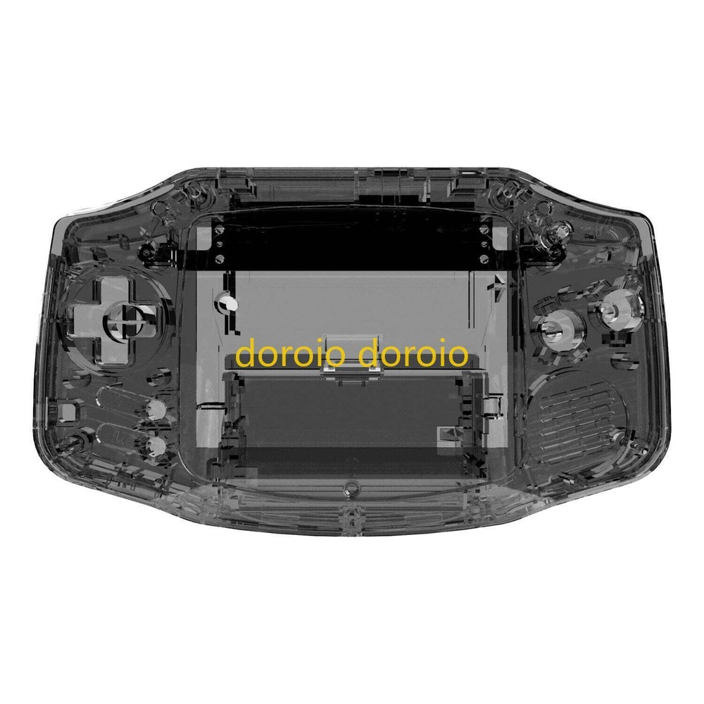Crystal Clear IPS Modified Prestige Shell for Game Boy Advance - RetroSix Boy