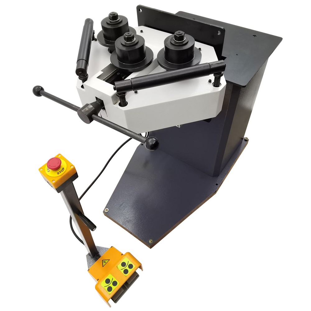 220V 3PH Type 30 Roll Bender Ring Roller Pinch Roll Bender Bending Machine