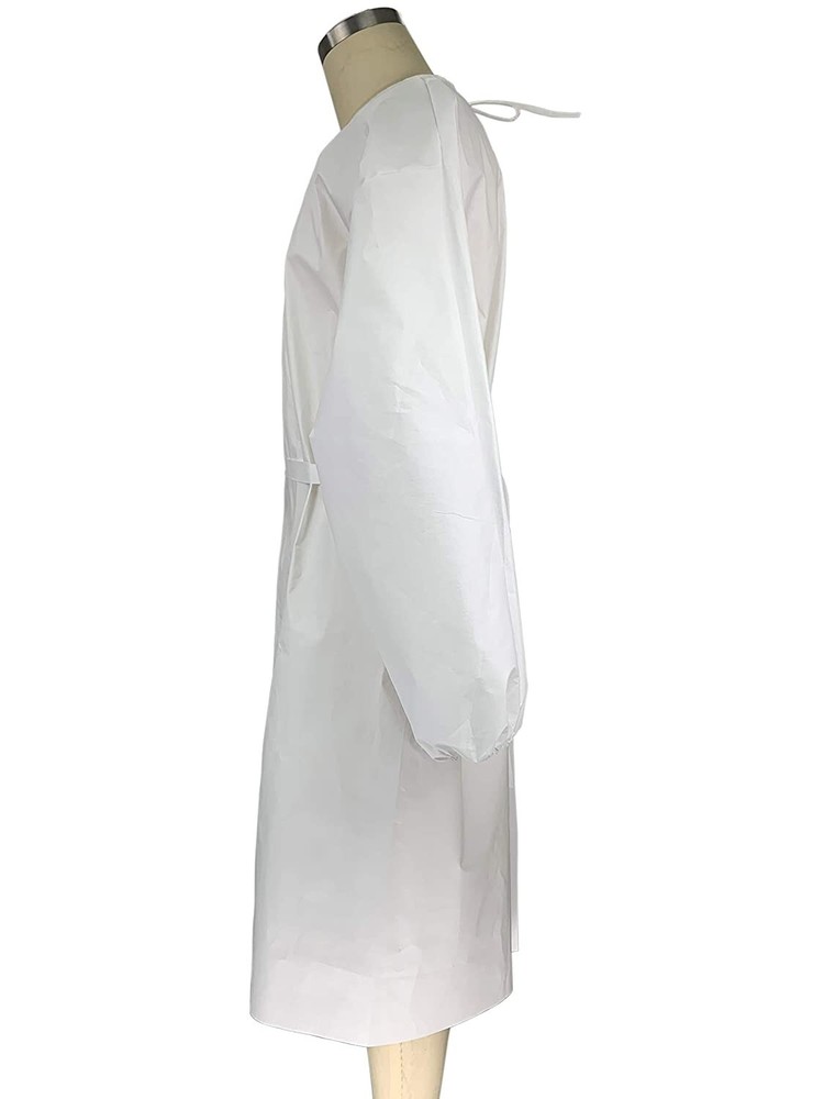 7 Pack Disposable Isolation Gown - L