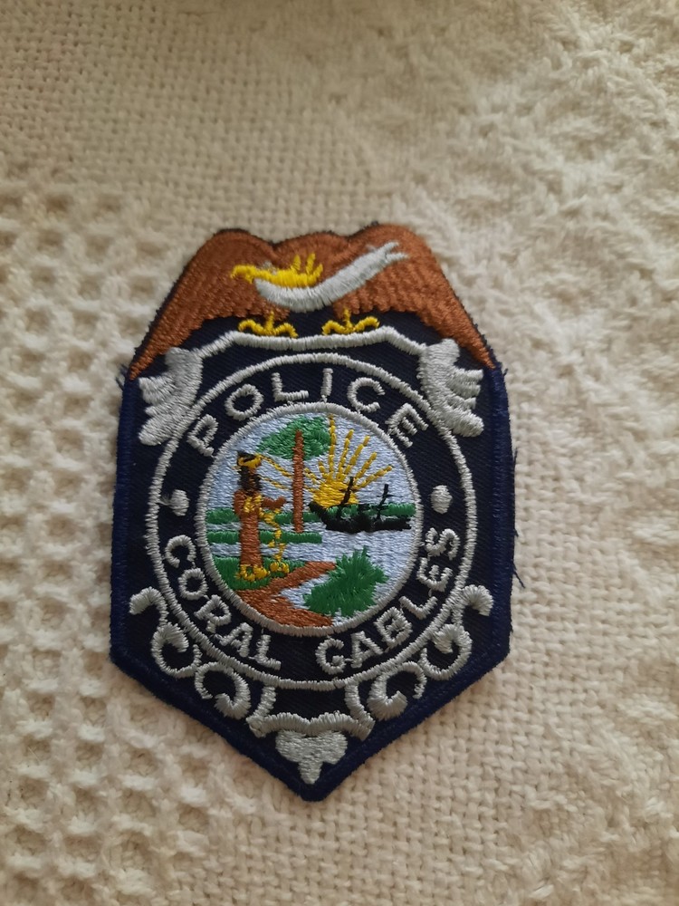 Coral Gables FL Police Patch