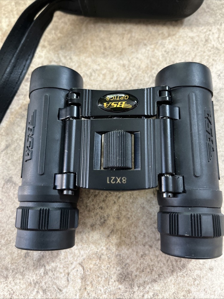 BSA Optics Compact Binoculars W/ Case 8x21mm