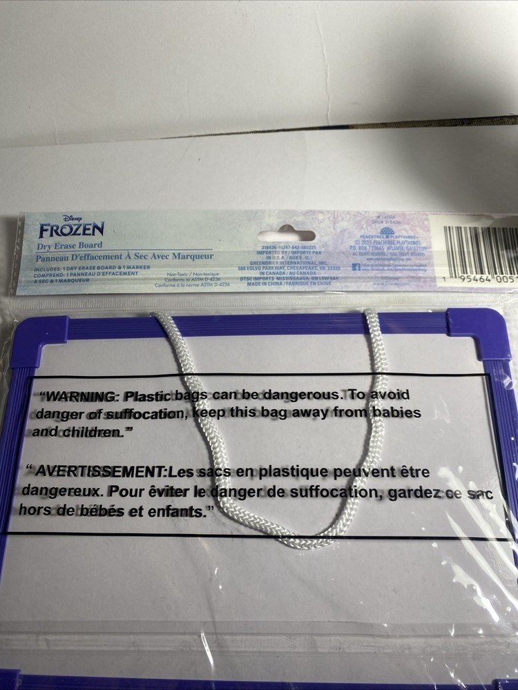 Frozen Dry Erase Board