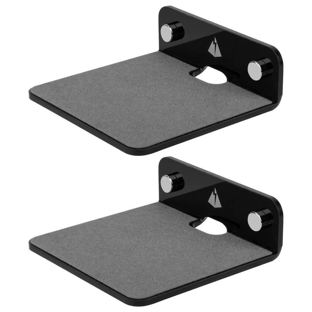 2 Pack Small Floating Shelves Speaker Wall Mount for Bluetooth Speaker