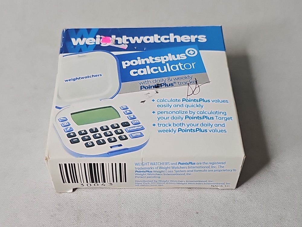 Weight Watchers Points Plus Calculator WW POINTS+ Tracker