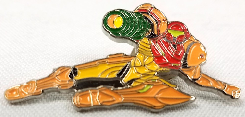 Samus Aran - Metroid Pin