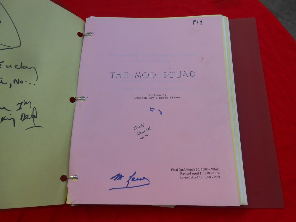 STEPHEN KAY & SCOTT SILVER-THE MOD SQUAD-SCREENPLAY-SCRIPT-FINAL DRAFT + MORE