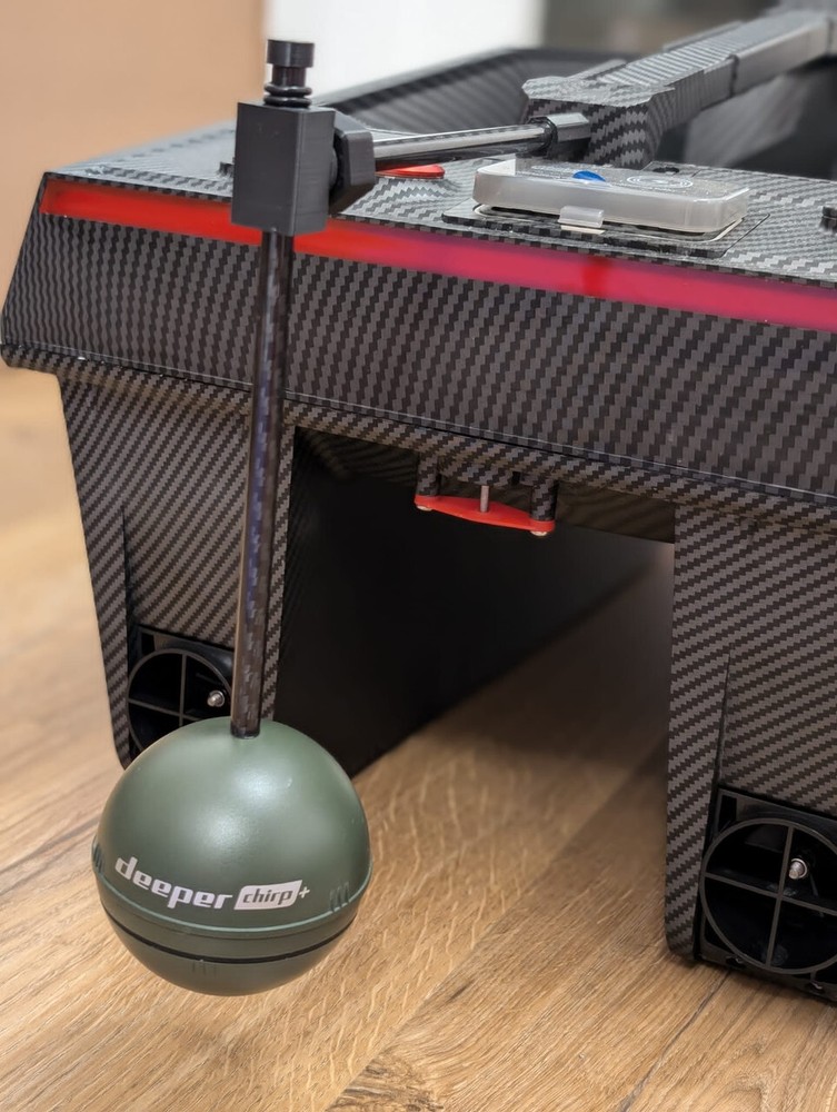 Ripton CatchX Black Samurai Screw Deeper Bait Boat arm mount