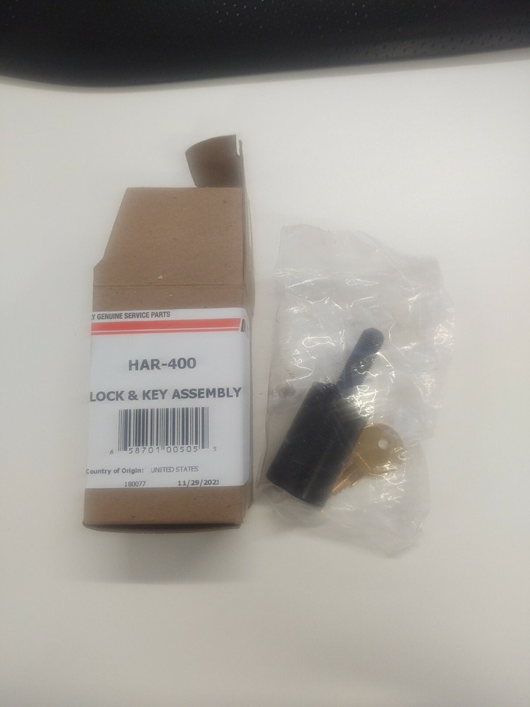 Devilbiss HAR-400 Lock and Key Assembly