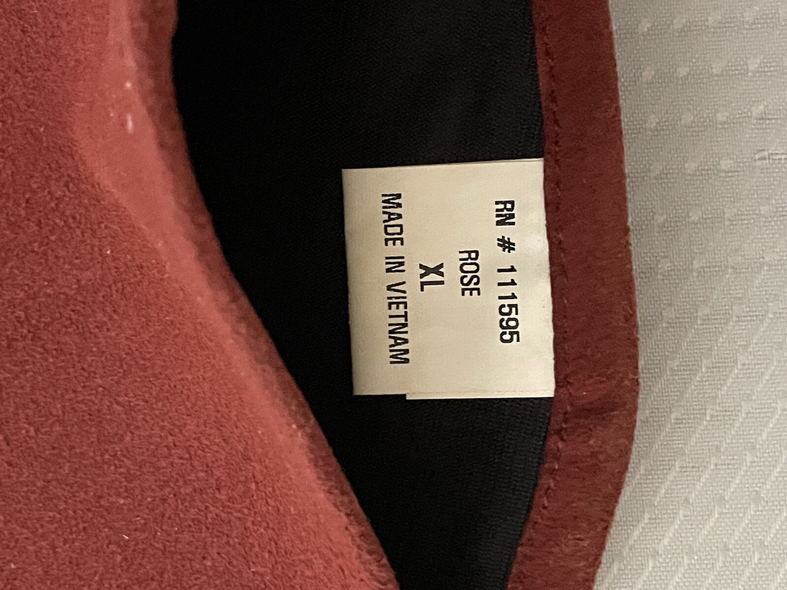 West County Gauntlet Rose Gloves, Ruby, Extra Large, Gardening Gloves New