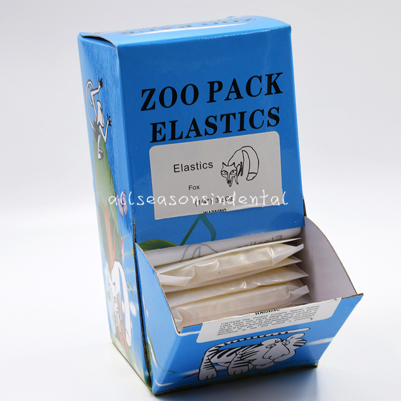 15 Sizes Dental Orthodontic Rubber Bands Elastics Latex Braces 3.5 /5.0 /6.5 oz