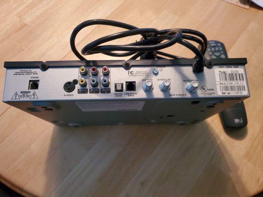 DirectTV RCA Satellite Receiver w/original remote Model DRD435RH