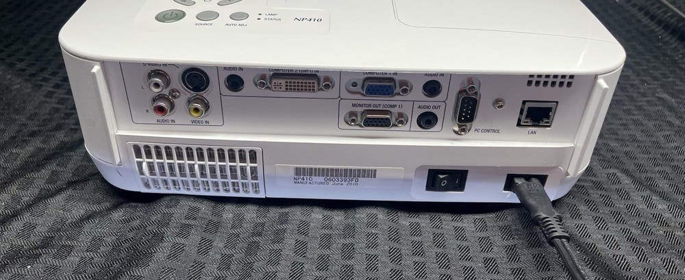 White NEC LCD Projector