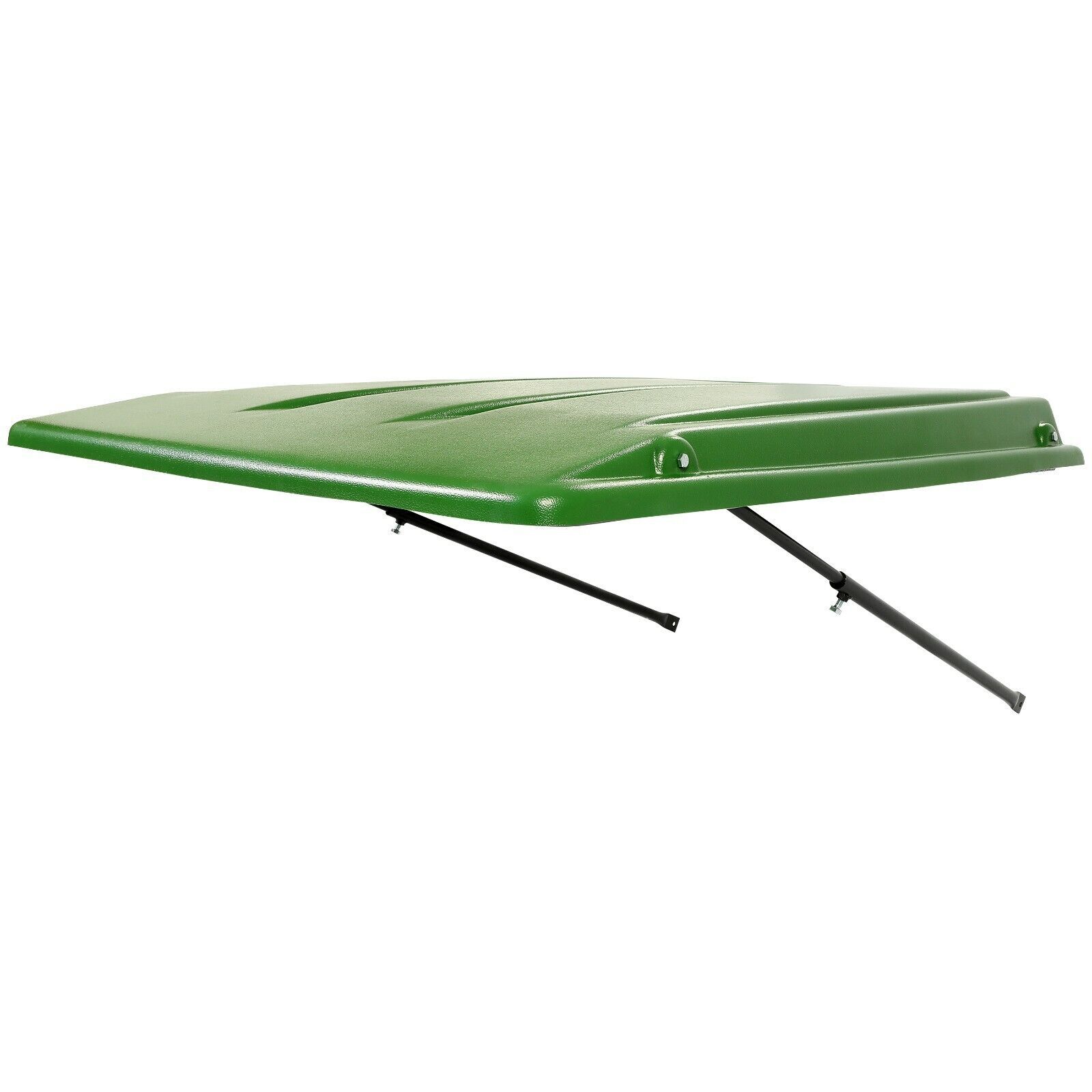 Universal Tractor Lawn Mower Top Canopy for ROPS, Green/White