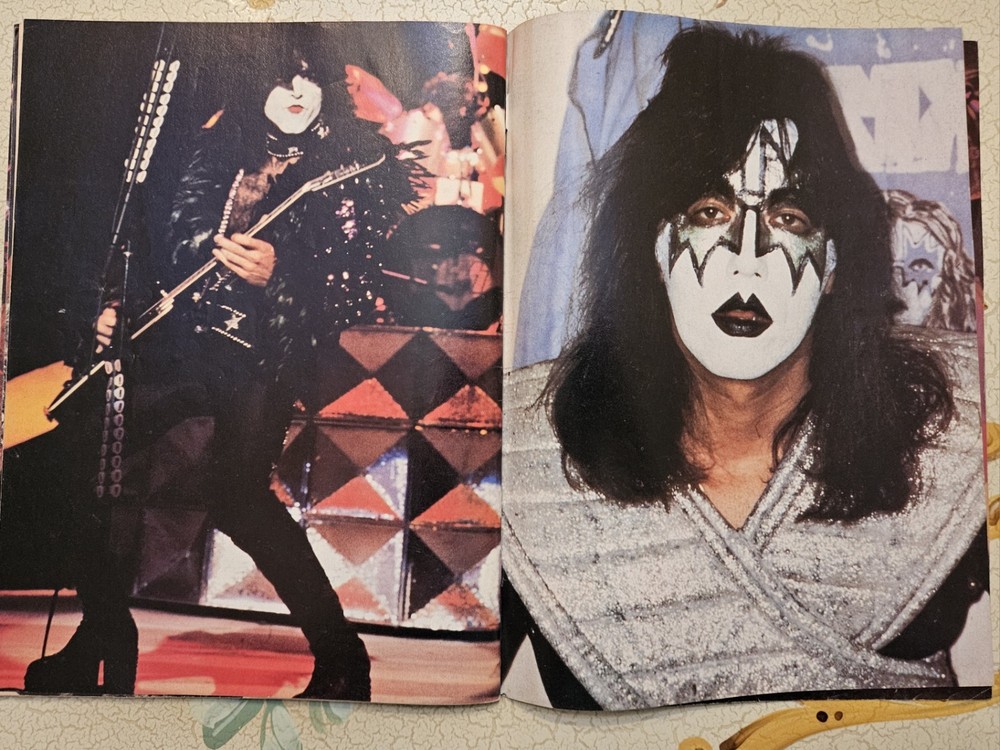 KISS TEEN MACHINE KISS STRIKES BACK MAGAZINE 1981 SIMMONS, FREHLEY, STANLEY