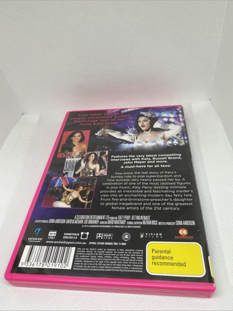 Katy Perry Getting Intimate DVD