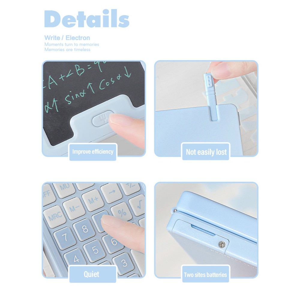 Handwritten Calculator LCD Screen Notepad Math Calculator For Business School